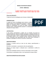 46 Modelo Projeto de Ensino de Grafitagem para Crianças e Adolescentes