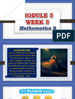 m9 q1 w5 Quadratic Inequaliites