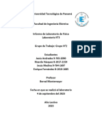 Informe de Laboratorio de Física N°3