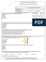 Atividade Avaliativa 2° Bimestre 9° Ano