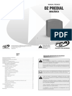 Manual Tecnico DZ Predial Analogica