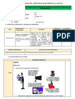 Actividad de Personal Social