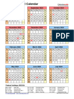 School Calendar 2023 2024 Portrait Year at A Glance