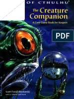 Call of Cthulhu - The Creature Companion