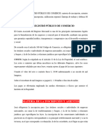 Administrativo I Registró Público de Comercio