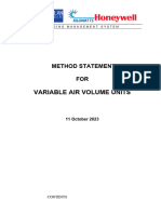 VAV Method of Statement - V2