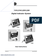 Avery Berkel L215, L216, L225, L226 User Instructions