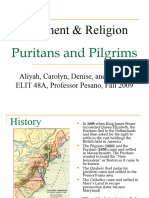 Puritans and Pilgrims