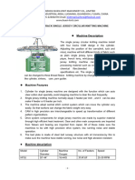 Catalogue For High Speed 4 Track Single Jersey Circular Knitting Machine