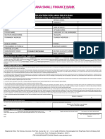 Gold Loan Application Form