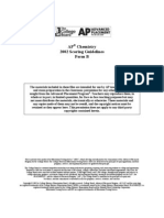 AP Chemistry 2002 Scoring Guidelines Form B