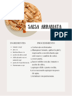 Recetarios Italiana y Panadería