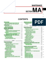 Nissan Frontier Factory Service Manual