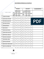 Consolidado Ingles 5º