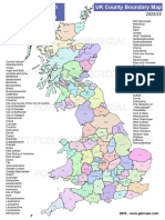 Uk Postcode County Map