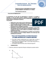 Esp. Carlota Gastelbondo Barceló. Área: Matemática Plan de Mejoramiento