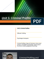 Criminal Profiling