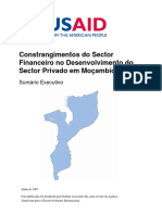 Executivesummary Mozambiquefinancialsector (Portuguesefinal)