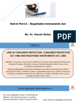 Unit-4 Negotiable Instruments Act