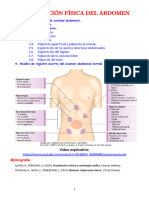 Exploración Abdominal