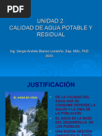 Calidad Del Agua Potable y Residual