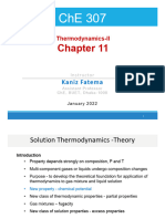 Solution Thermodynamics