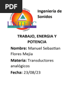 Energia Trabajo y Potencia