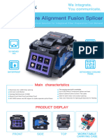 8271 - ORIENTEK T43 Máquina de Fusão, Optical Fiber Fusion Splicer, Fusionadora de Fibra Optica