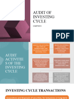 Chapter 9 Audit of Investing Cycle