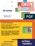 Tipos de Textos 3° Año