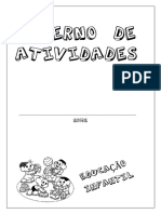 Caderno de Atividades Educação Infantil