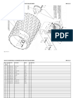 160.03 101580250101 101580250134 Pad Foot Roller Drum