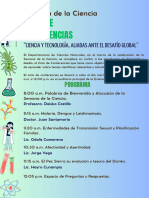 Programa e Invitación Al Ciclo de Conferencias