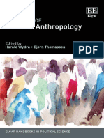 (Elgar Handbooks in Political Science) Harald Wydra (Editor), Bjørn Thomassen (Editor) - Handbook of Political Anthropology-Edward Elgar (2018)