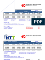 MTT Schedule - Update 23.10.2023