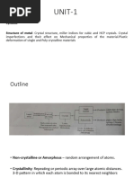 Structure of Material-Emm Unit 1