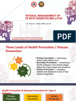 Occupational Management of Workers With Diabetes Mellitus