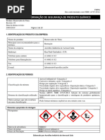 FISPQ Removedor de Tinta