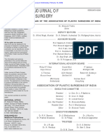 Indian Journal of Plastic Surgery: Official Organ of The Association of Plastic Surgeons of India