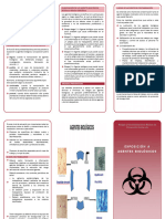 Triptico Riesgo Biologico