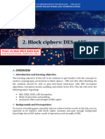 Lab02 - Block Ciphers DES - AES