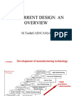 Concurrent Design: An: M.Tech (CAD/CAM) - I