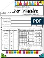 Examen Primer Trimestre - Segundo - Ciclo 23 - 24