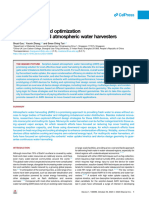 Device Design and Optimization of Sorption-Based Atmospheric Water Harvesters