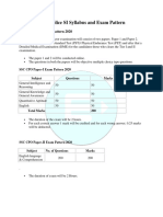 Delhi Police SI Syllabus