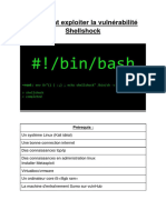 Comment Exploiter La Vulnérabilité Shellshock