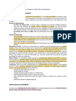 Resumo - Intoxicação Por Uréia, Closantel e Rodenticidas Anticoagulantes