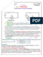 Cours3 L Intensite Du Courant Electrique Eleve