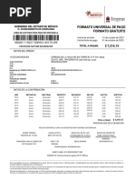 Formato Universal de Pago Predial