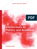 (Political Philosophy and Public Purpose) Russell Jacoby - Intellectuals in Politics and Academia - Culture in The Age of Hype (2022, Palgrave Macmillan) - Libgen - Li